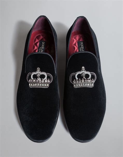 dolce gabbana shoes slip on|dolce and gabbana slippers men.